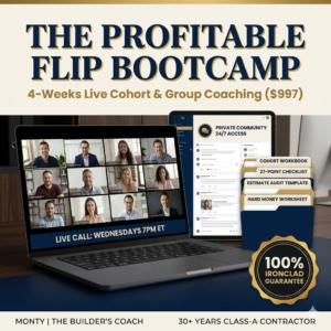 The Profitable Flip Bootcamp: 4-Weeks Live Coaching