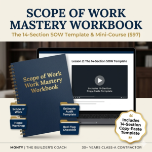 Scope of Work Mastery Workbook & Mini-Course