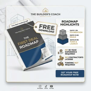 The First Deal Roadmap: The 90-Day Blueprint to Real Estate Development
